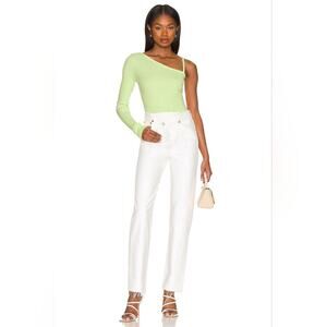 AGOLDE Criss Cross Straight Jean in Element White Jeans 24
